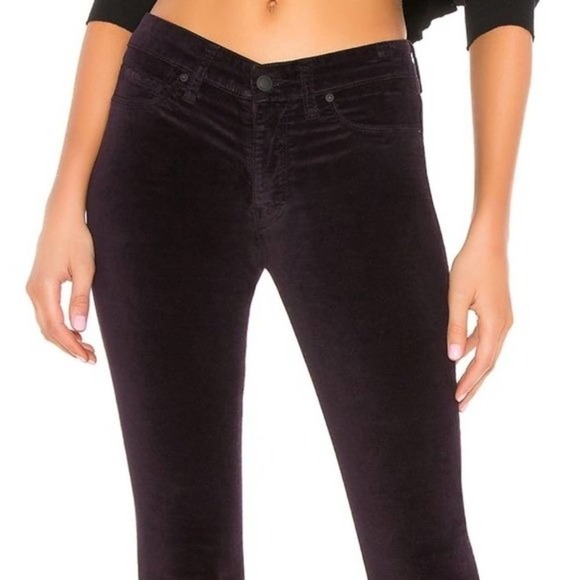 Hudson Skinny Burgundy Maroon Pants New Size‎ 26